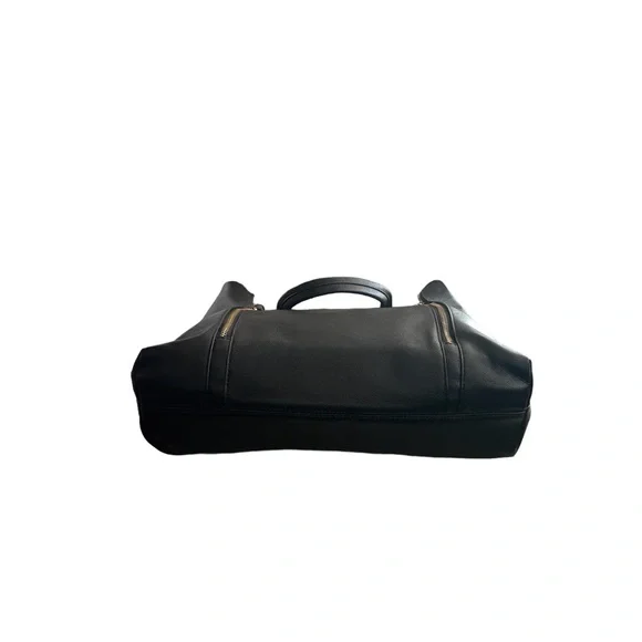 ALDO Large Capacity Black & Tan Tote Bag - Picture 5 of 8